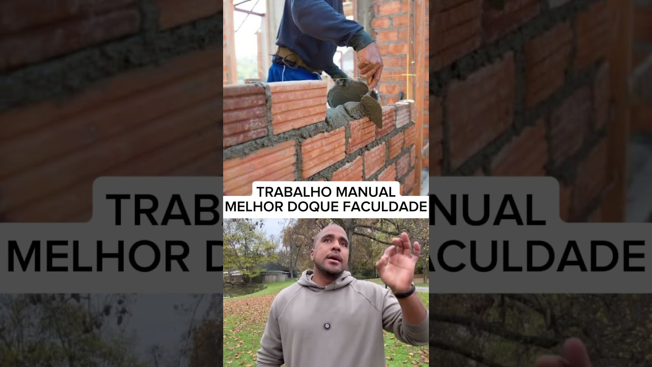 TRABALHO MANUAL FUTURO? #raiamsantos #trabalho