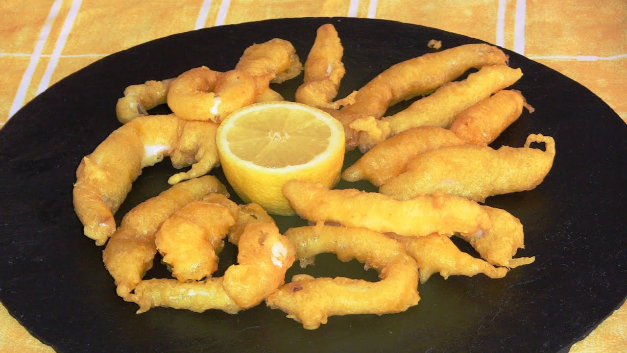 Como hacer pasta Orly para rebozar calamares. Recetas para Navidad