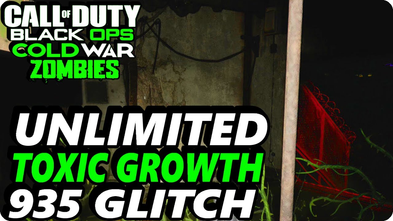 Cold War Zombie Glitches: AFK Unlimited Toxic Growth 935 Glitch - Die Maschine
