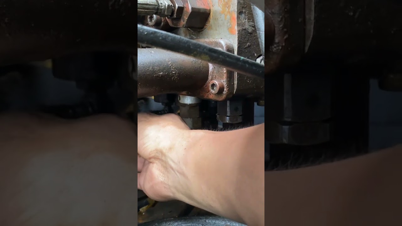 Relief valve adjustment to get a  good hydraulic pressure