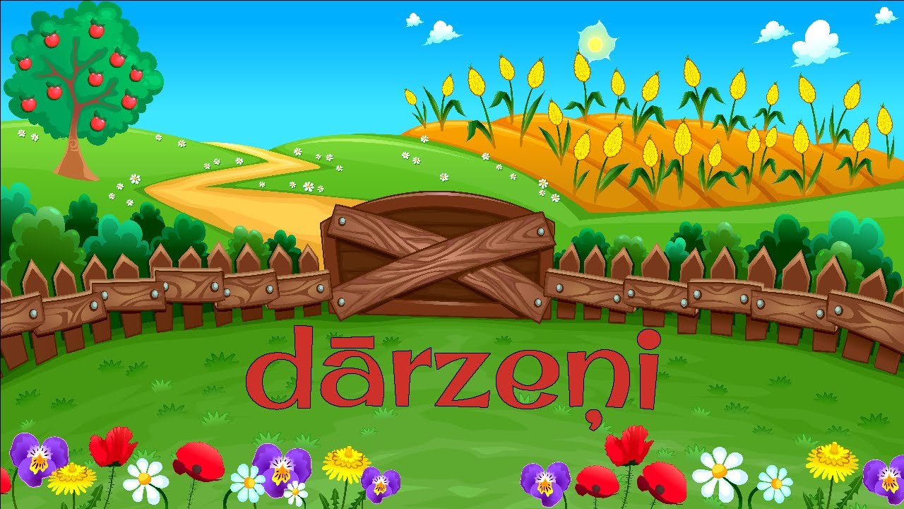 Mācāmies dārzeņus | learn vegetables in Latvian | изучаем овощи на латышском