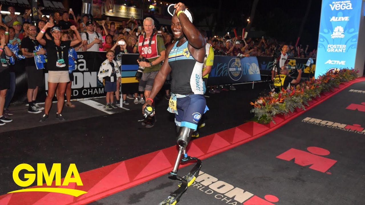 How this amputee made history at the Ironman World Championship
