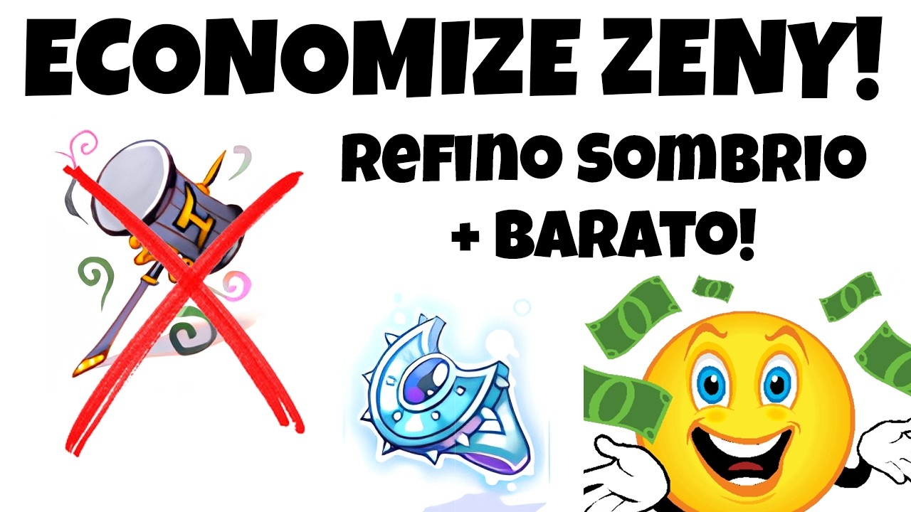 Pare de Gastar no Martelinho! Método Econômico de Refino Sombrio! Ragnarok