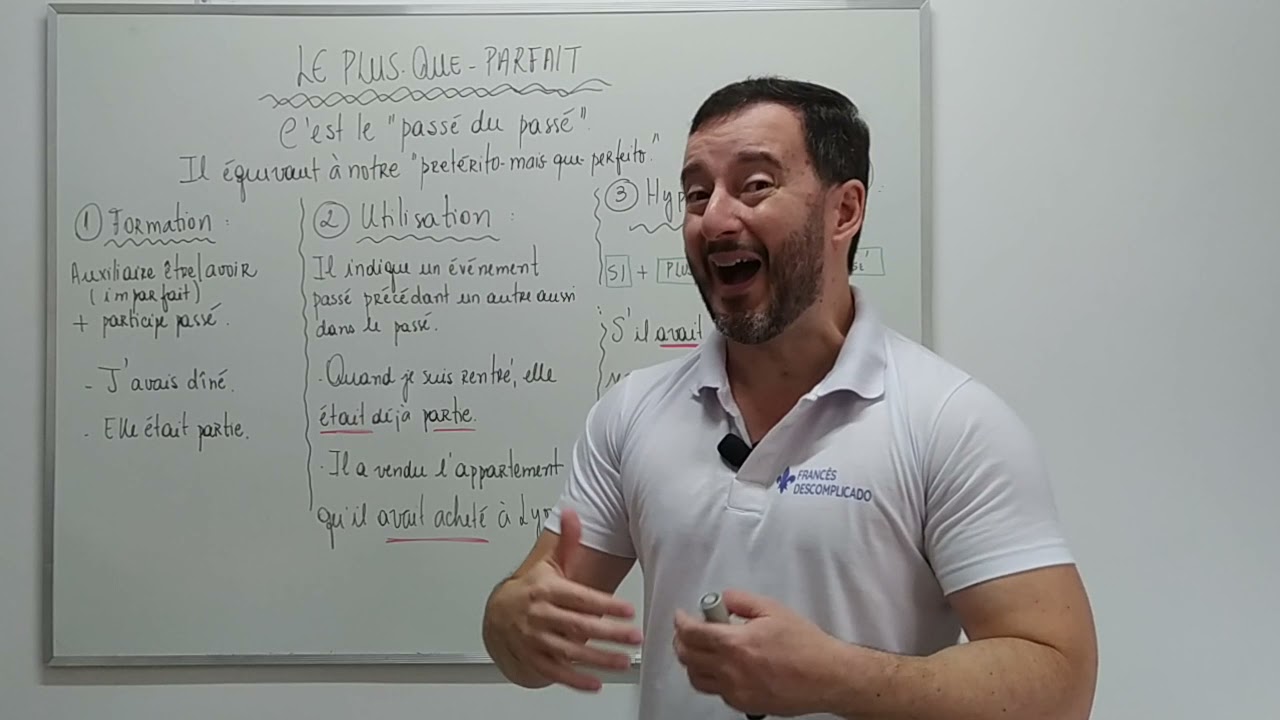 O "plus que parfait" (pretérito mais que perfeito) da língua francesa. (B1)