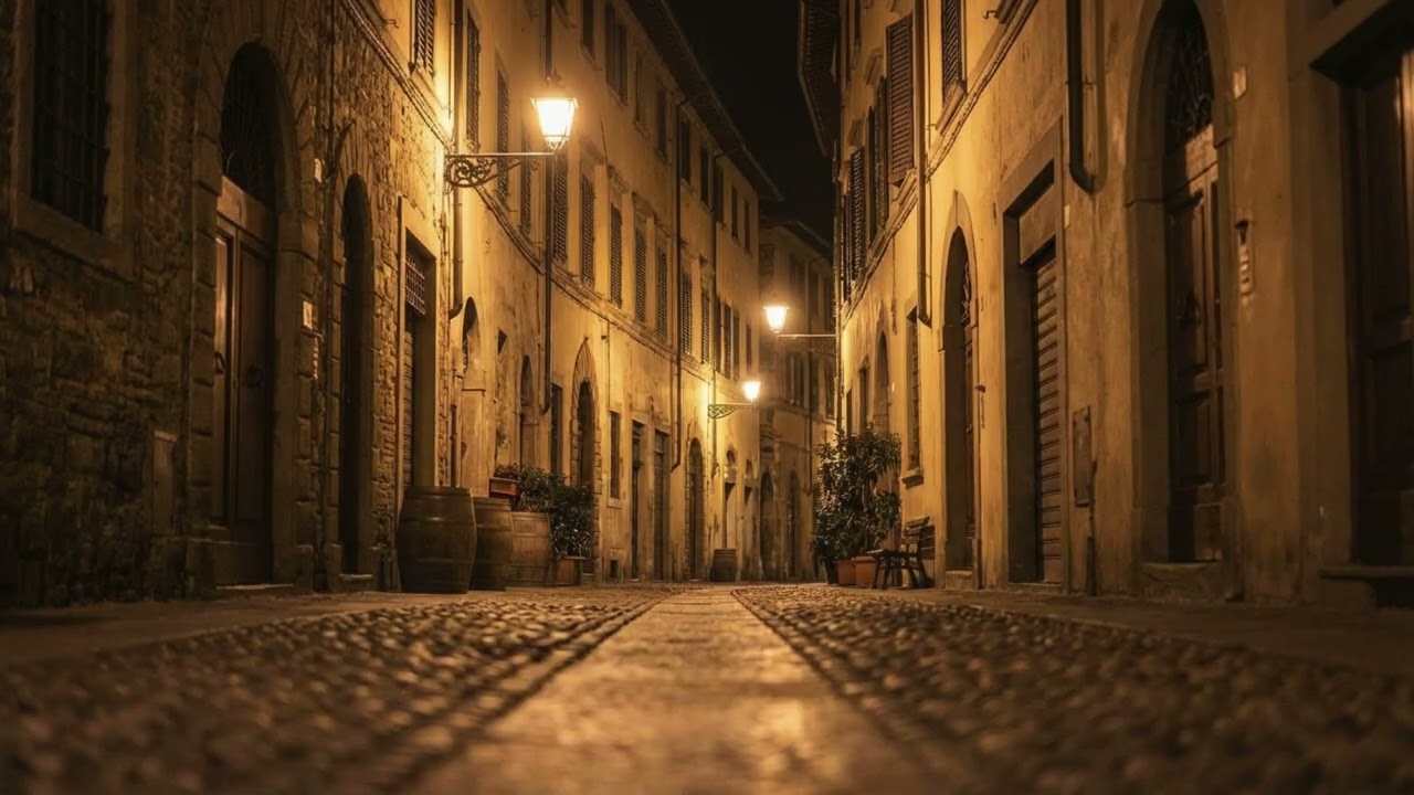 Italian Streets at Night 🌙 Chill Jazz Ambience | Vol. 4
