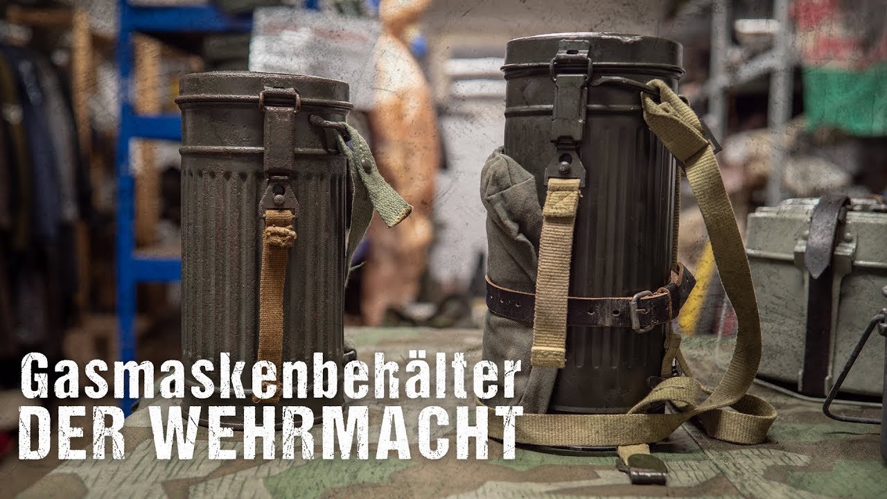 Gasmaskendosen der Wehrmacht [Vergleich]