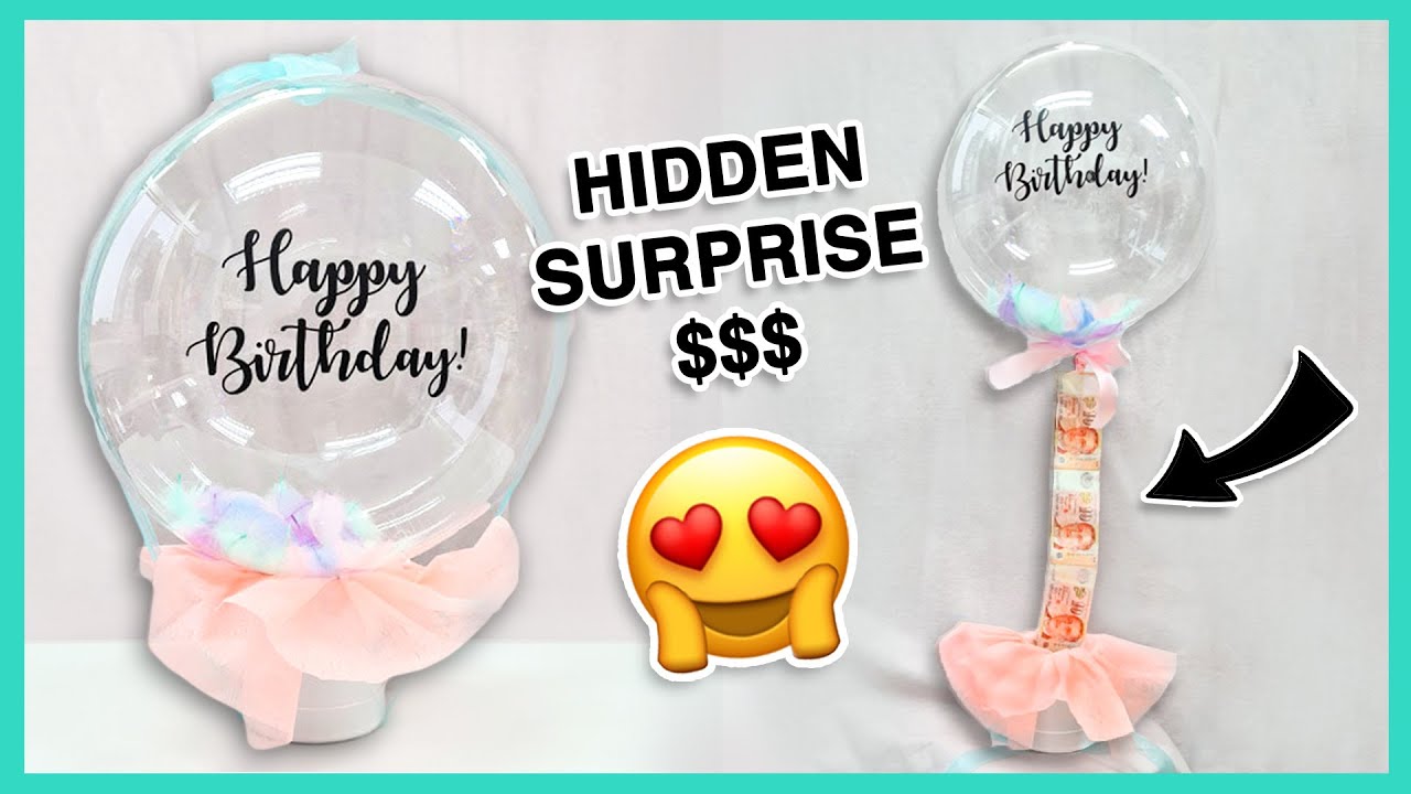 Money Surprise Balloon Tutorial