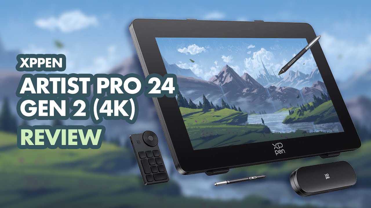 XPPen Artist Pro 24 Gen 2 (ОБЗОР)