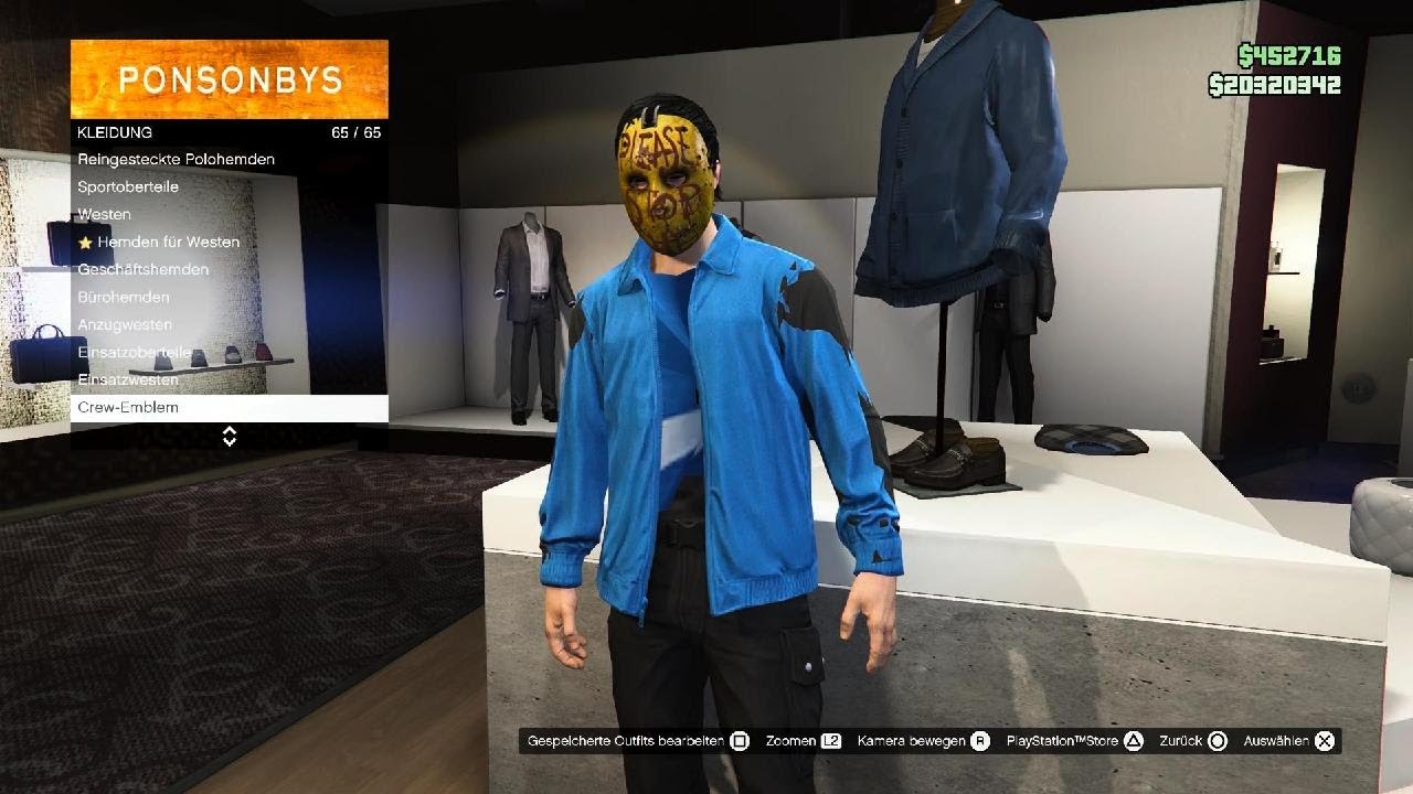 GTA 5 Online zerrissene klamotten bekommen