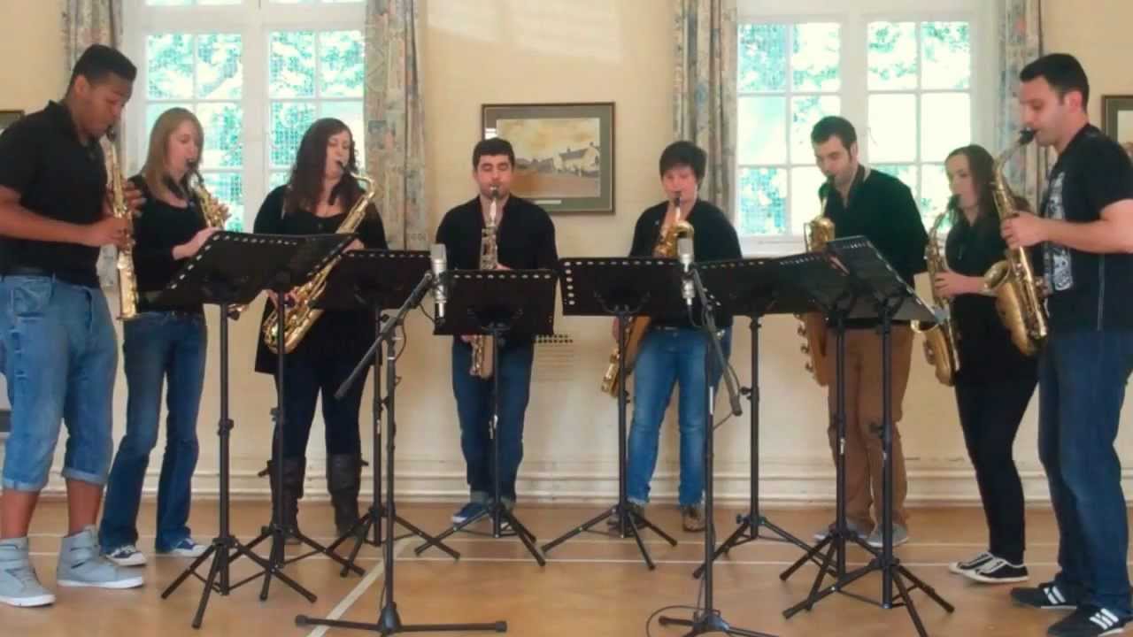 Slavonic Dance No.8 - saxophone octet music