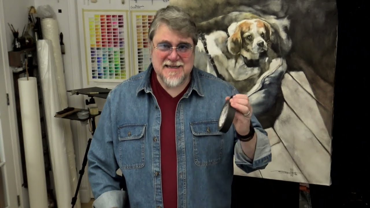 Michael Solovyev Watercolor demonstration for NEWS