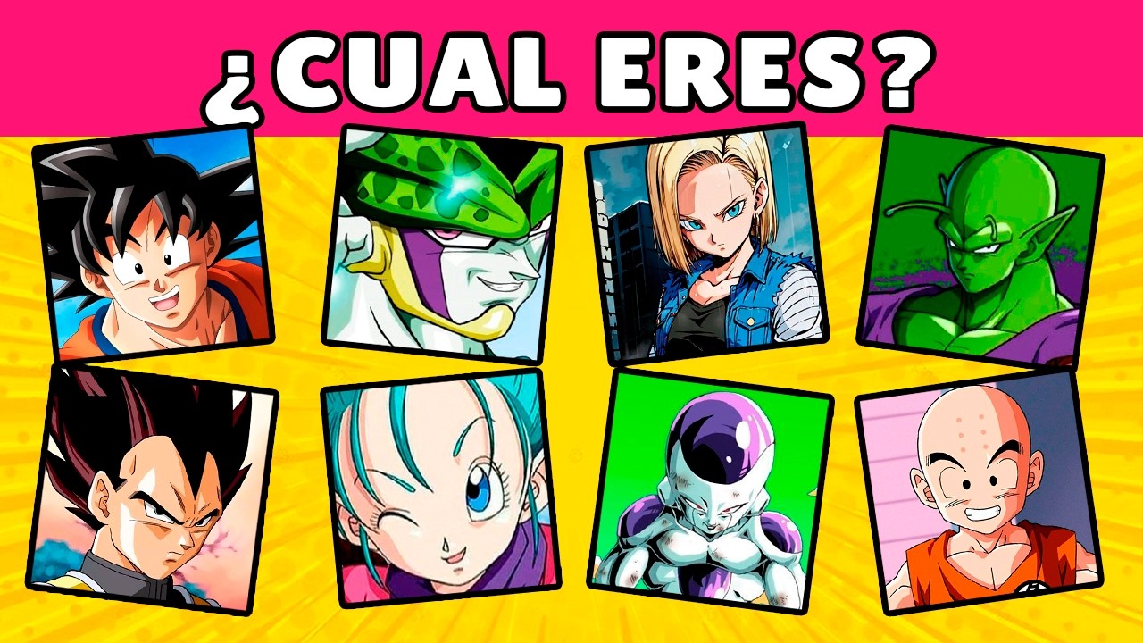 🧿 Que personaje de Dragon Ball ERES según tu PERSONALIDAD 🧠 Test de Personalidad🔥