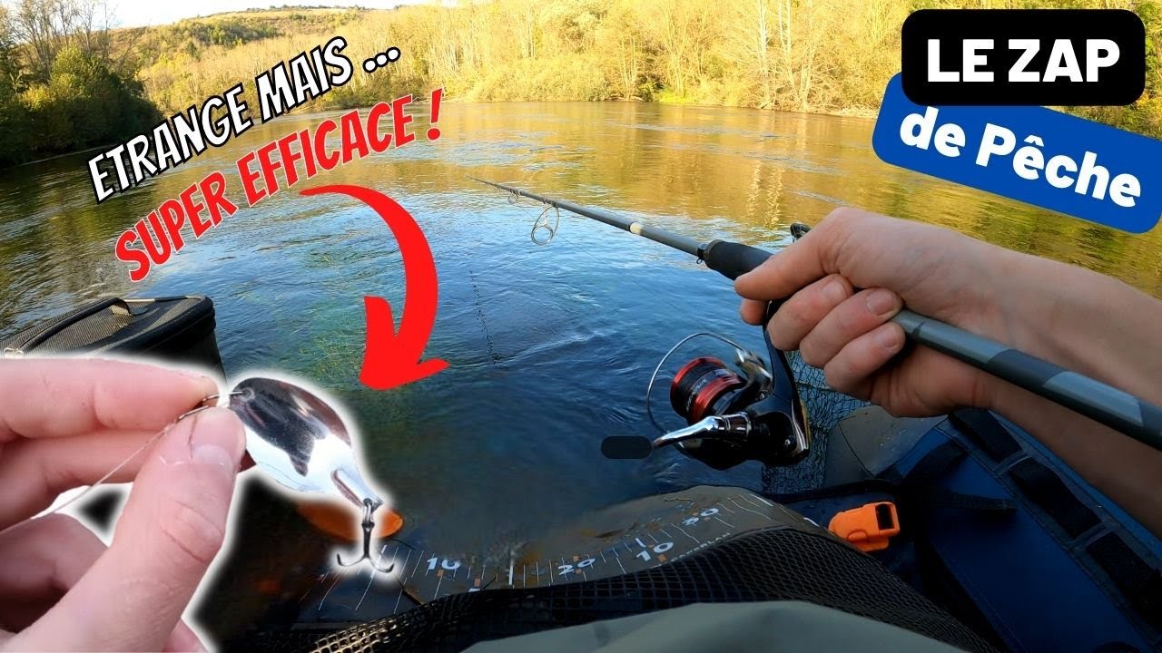 Ce petit leurre est BIZZARRE mais SUPER EFFICACE ! [ZAP de pêche #2 Carnassiers, pêche à la mouche]