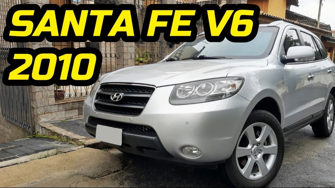 Hyundai Santa Fe 2.7 V6 2010 // Caçador de Carros