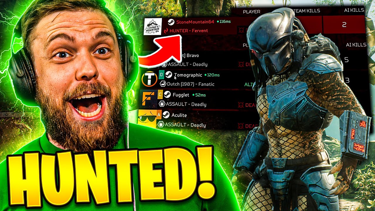 Hunting down the FAST SQUAD in Predator Hunting Grounds!