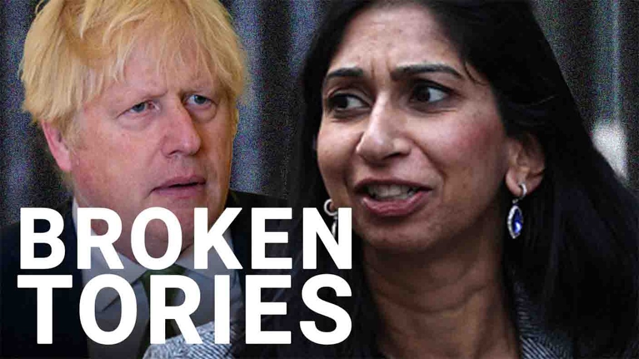 The Tories ‘shatter into tiny pieces’ as Braverman & Badenoch battle it out in leadership contest