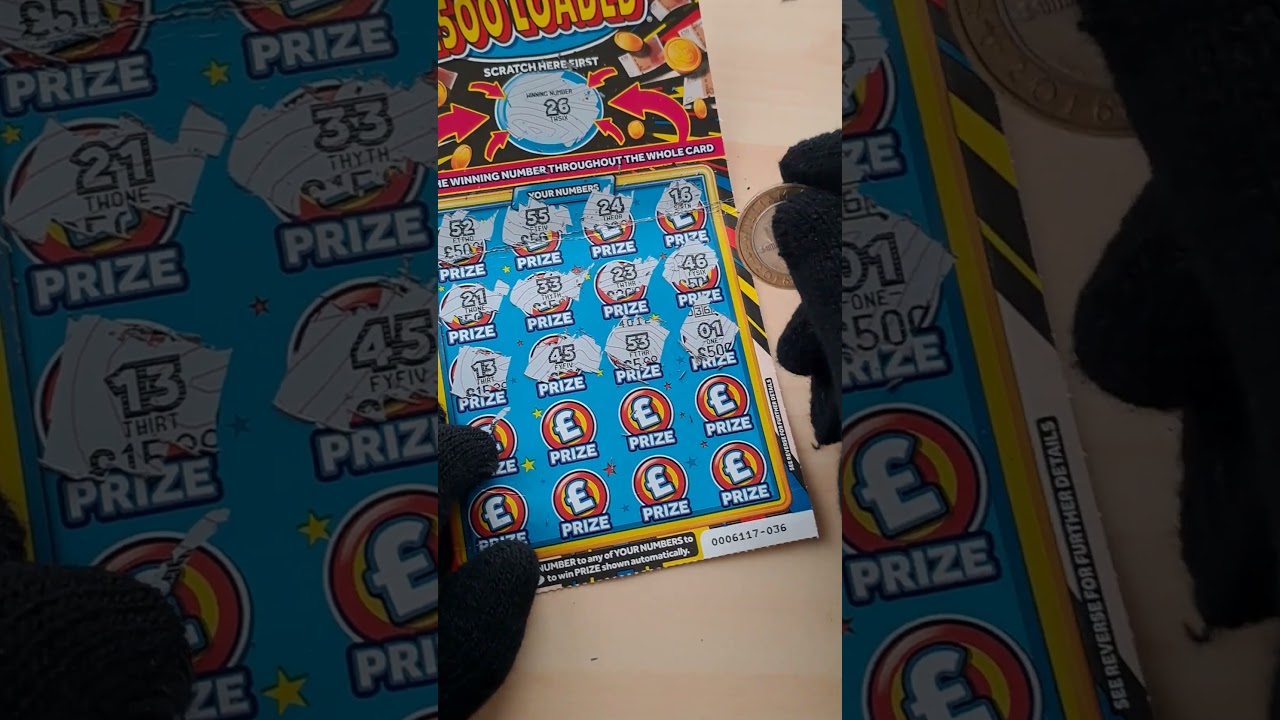 Scratching £500s £5 Scratch Card day 132 