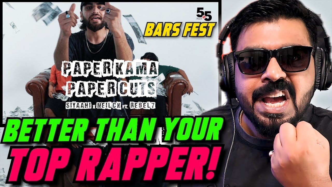 PAPER KAMA / PAPER CUTS - Siyaahi, Neil C K , Rebel 7 Reaction | AFAIK