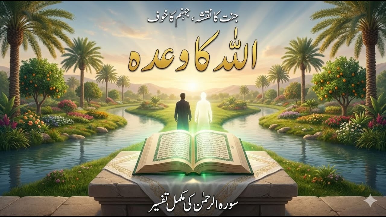 Allah Ki Qudrat | Surah Rahman | Jannat Ka Naqsha