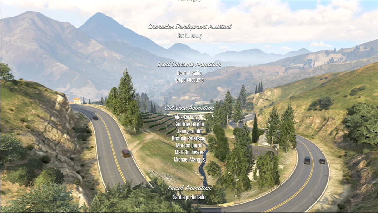 Grand Theft Auto 5 Final Cutscene And Credits (Killed Trevor)