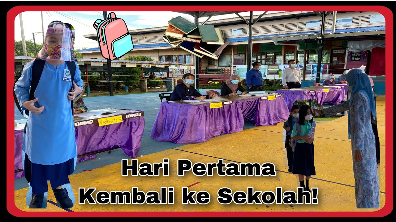 Hari Pertama Pembukaan Sekolah | SK Piasau Kota Belud