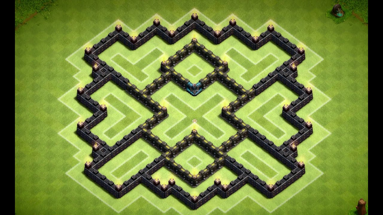 Clash of Clans - Great Town Hall 7 Farming Base (The Fallacy 2) Speed Build