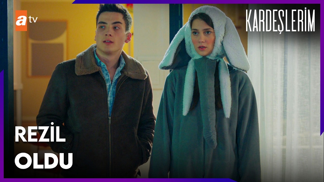 Zengin partisine Afra&rsquo;nın tavşan kost&uuml;m&uuml; damga vurdu! 😱🐰- Kardeşlerim 68. B&ouml;l&uuml;m