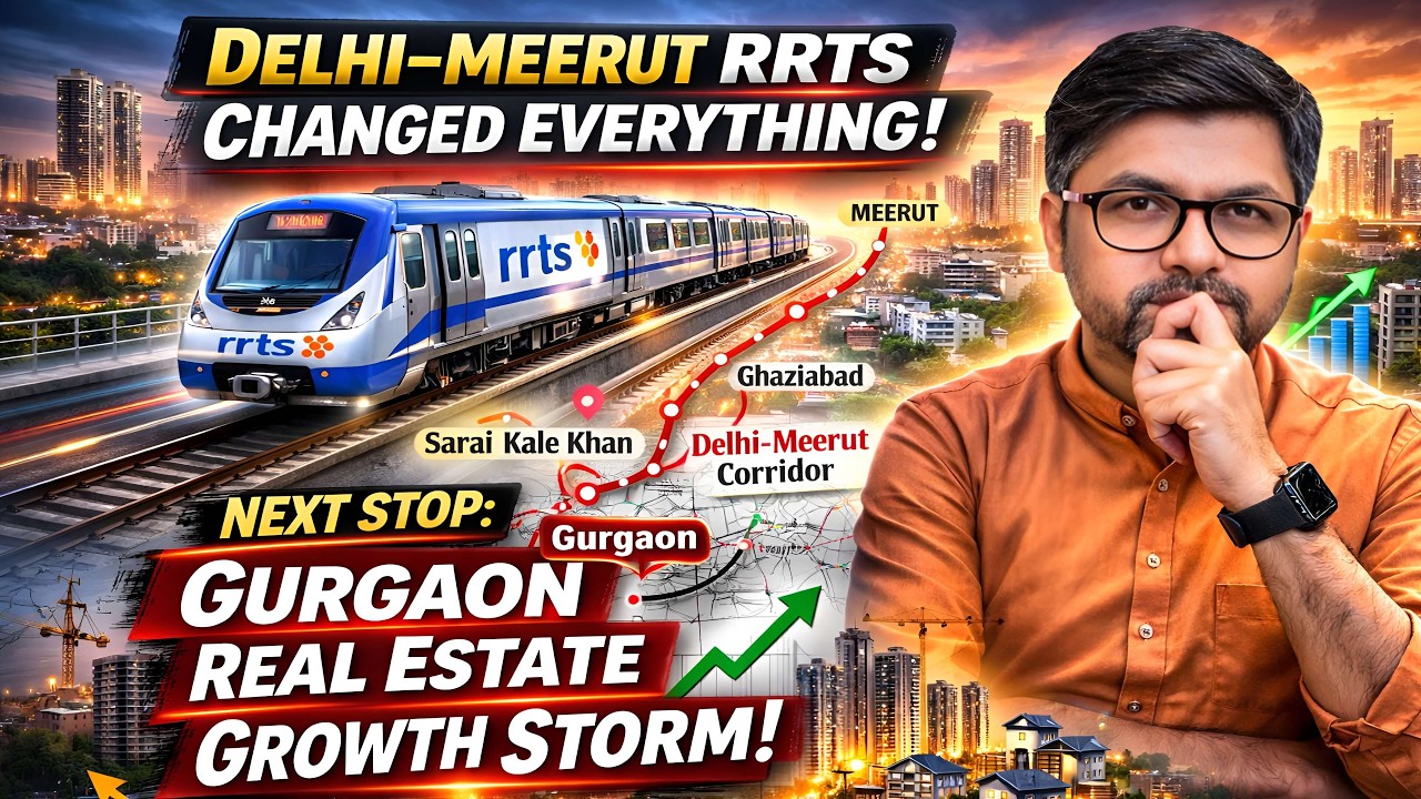 Gurgaon's Realtor First Journey Delhi to Meerut Namo Bharat (RRTS)