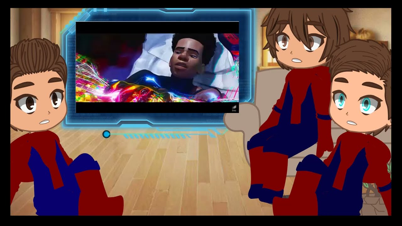 !!!TRAILER!!!||Spider-man No Way Home react to Spiderman:Across the Spiderverse||Gacha||Trailer