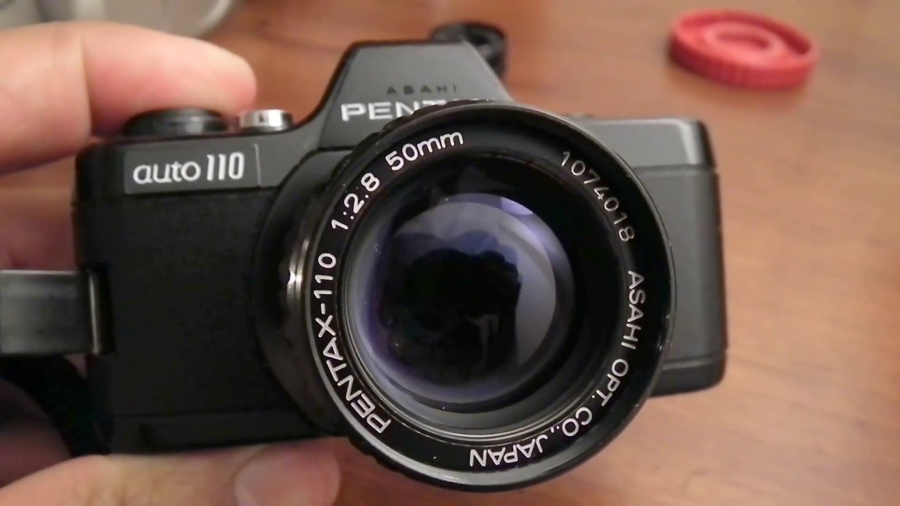 Pentax Auto 110. slr. MF (110 film.)