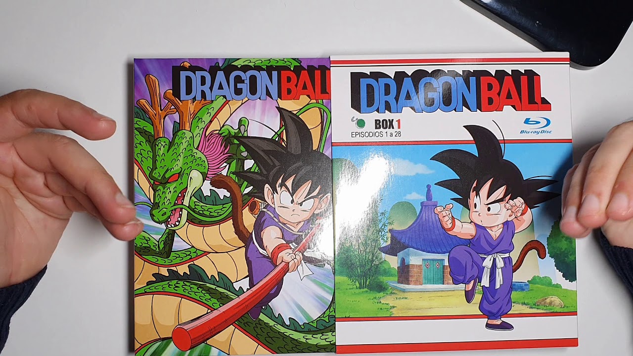 Dragon Ball Bluray Pack 1 - Unboxing y comparativa REAL