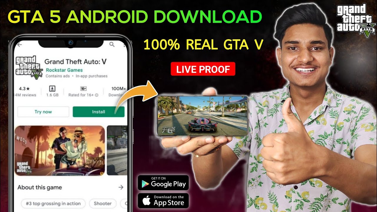 How to Download GTA 5 For Android | Download Real GTA 5 on Android 2022 | GTA 5 Mobile Download