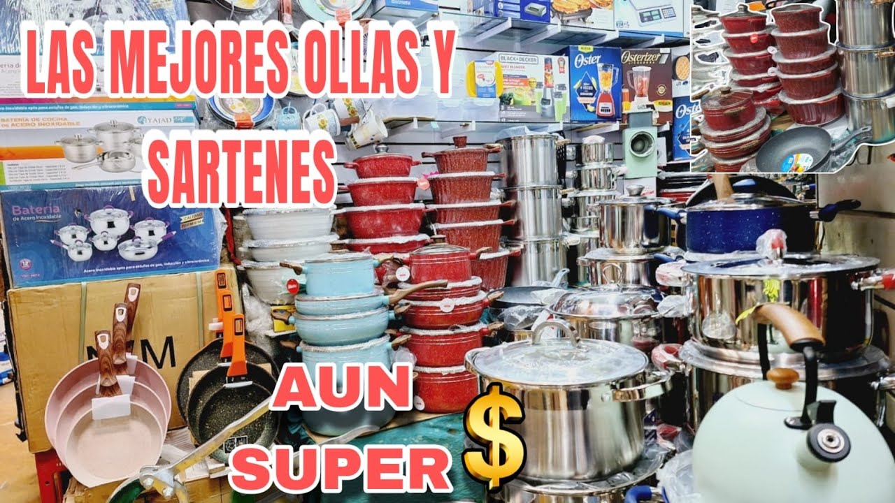 SARTENES , BATERIAS, CACEROLAS  '' LA TIENDA MAS  ECONOMICA'' CON CALIDAD PREMIUN🤩🥂
