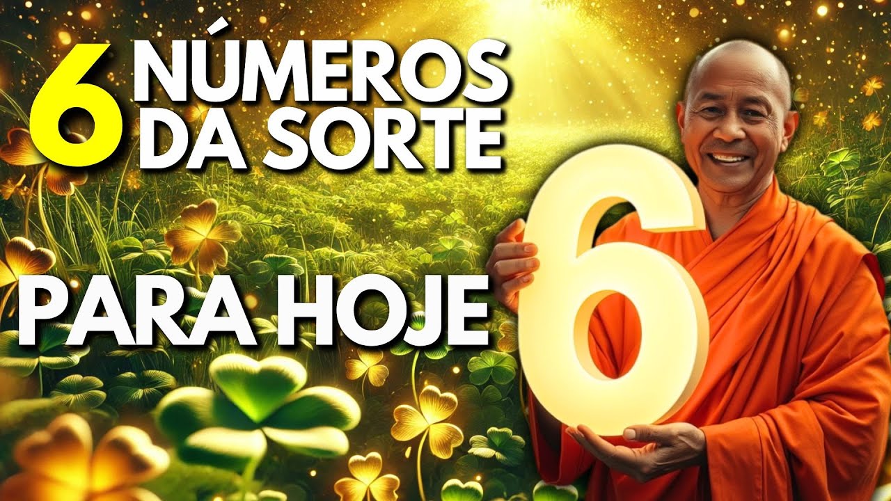 VEJA os 6 N&Uacute;MEROS da SORTE que podem MUDAR sua VIDA!