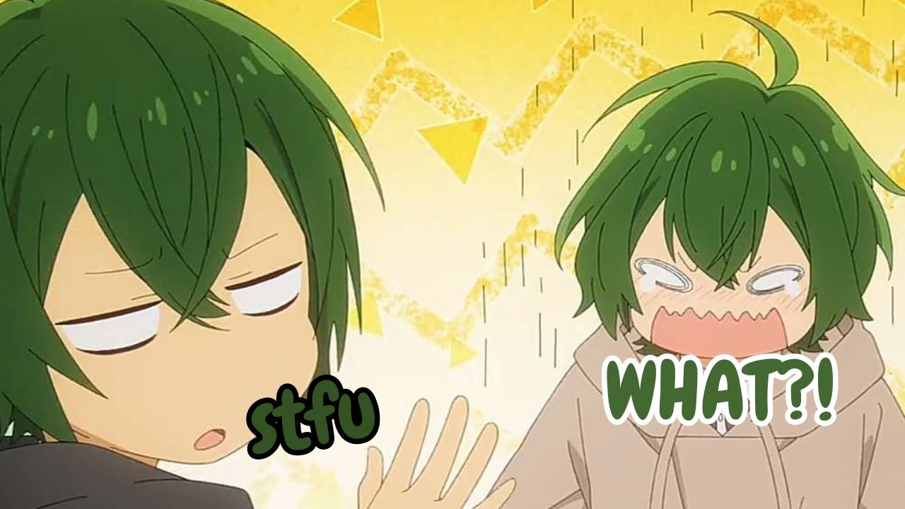 Shuu and Motoko showing the classic SIBLING DYNAMIC