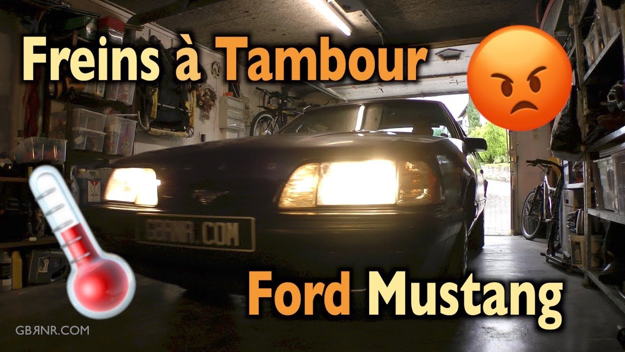 😡 Ford Mustang 🐎 PROBLEME: Freins Arrières qui 🔥 CHAUFFENT 🔥 !