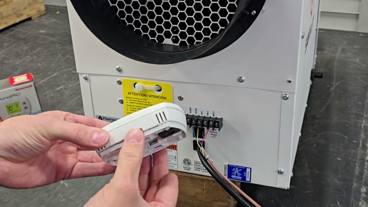 Wiring a Santa-Fe Ultra to a Humidi Pro control.