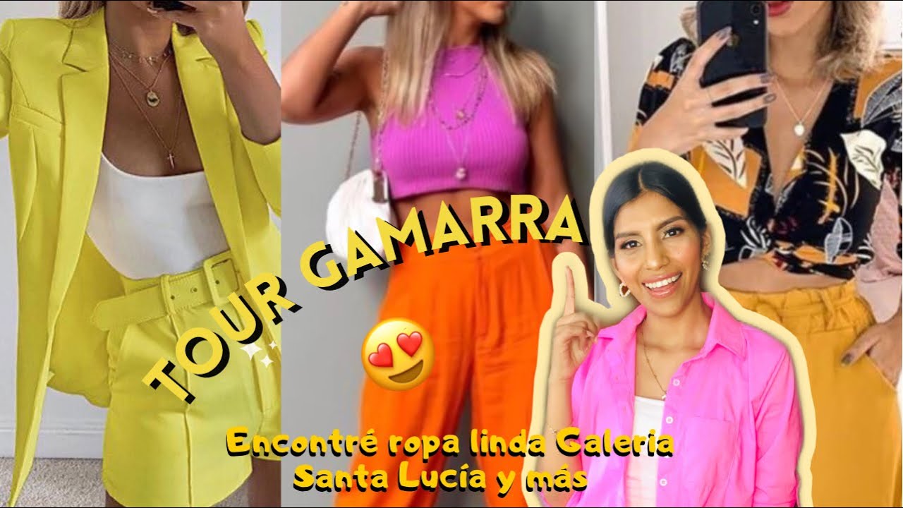 SÚPER TOUR GAMARRA‼️💖BLUSAS, VESTIDOS,CONJUNTOS DE TODO GALERÍA SANTA LUCÍA Y MÁS😍
