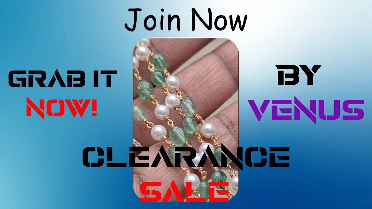 Super Sale LIVE 🔴 Latest Jewelry Collection | Venus Jewellers