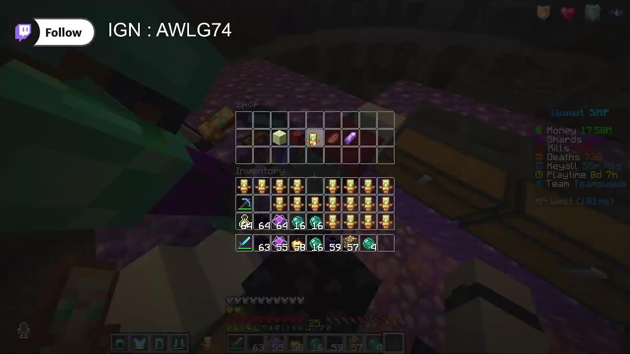 🔴Donut SMP LIVE🔴 PAY 1M FOR FFA 10m Bounty