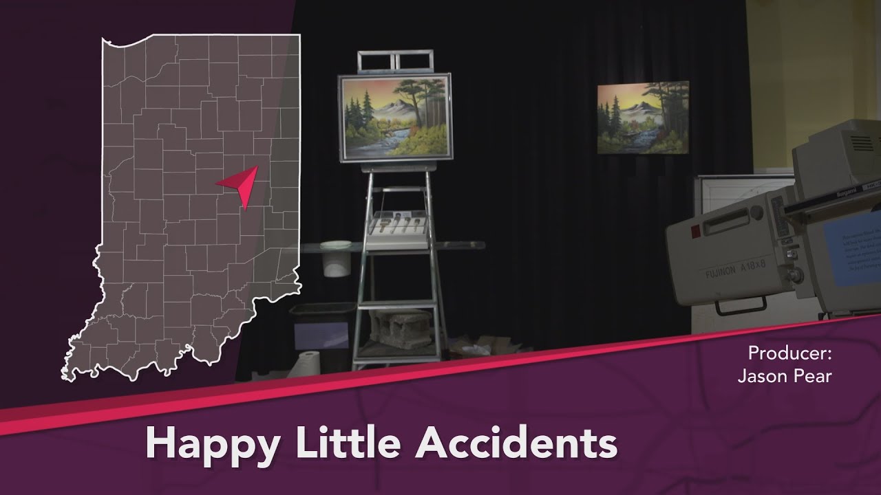 Journey Indiana - Happy Little Accidents: The Bob Ross Experience