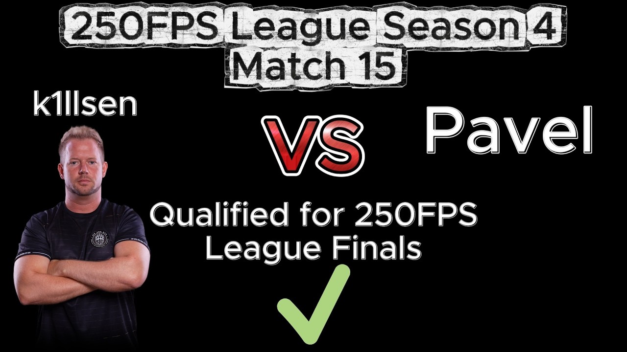 250 FPS League Season 4 - Match 15 vs Pavel | Quake Live