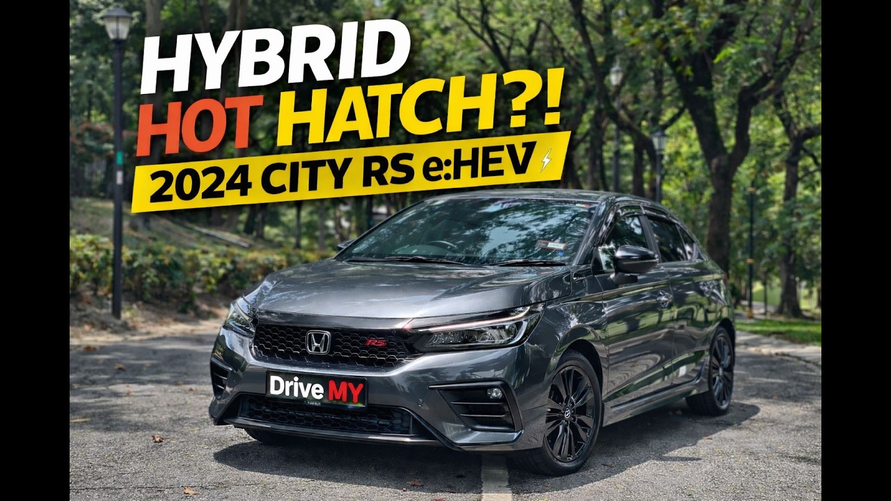 2024 Honda City Hatchback facelift RS e:HEV HOT Hatch?