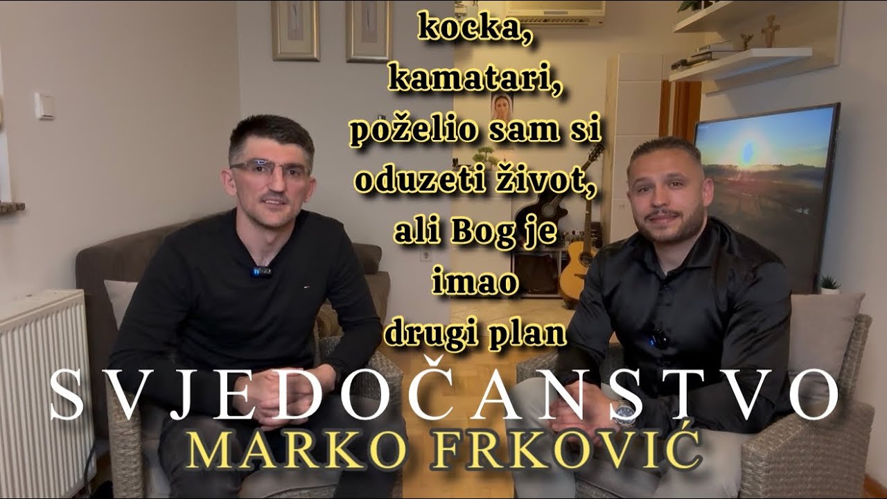 NEVJEROJATNA I DIRLJIVA ŽIVOTNA PRIČA OD KOJE TEŠKO DA SE ČOVJEK NE NAJEŽI *Marko Frković*