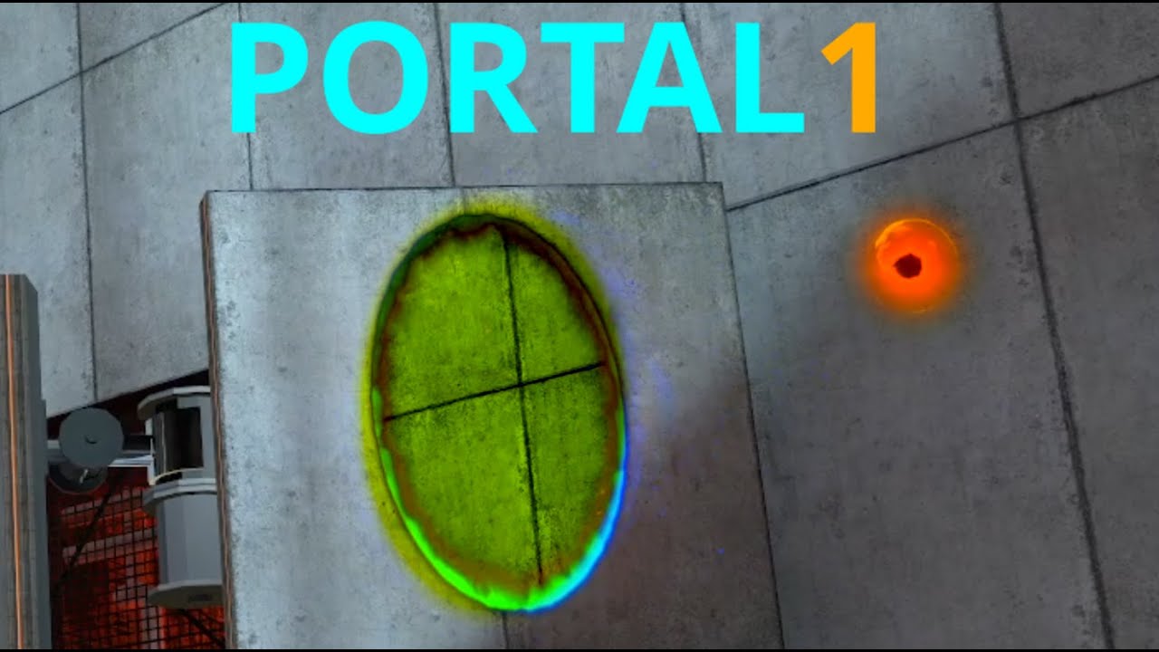 Shooting Laserballs through Portals - Portal 1