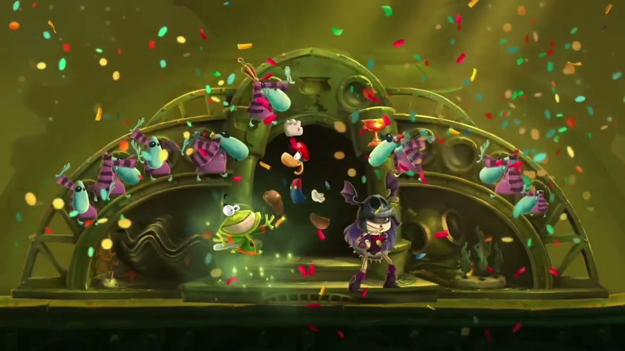 Rayman Co-Op With My Noob Girlfriend | 20,000 Lums & Rescue Ursula