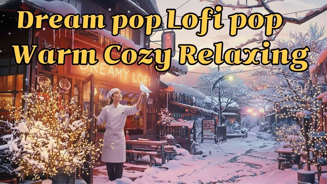 춥지만 마음은 포근한 겨울 몽환적 기분좋은Dream pop Lo-fi pop[광고없는 4시간연속재생]寒いが心は温かい冬夢幻的で気持ちの良いDreamy Lo-fi[広告なし4時間連続再生]