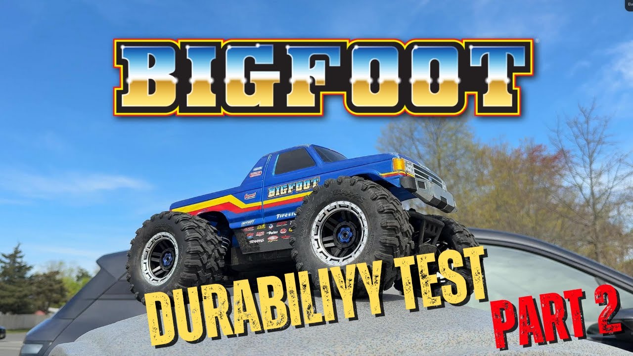 Traxxas BIGFOOT 4x4 Durability Test -  Part 2
