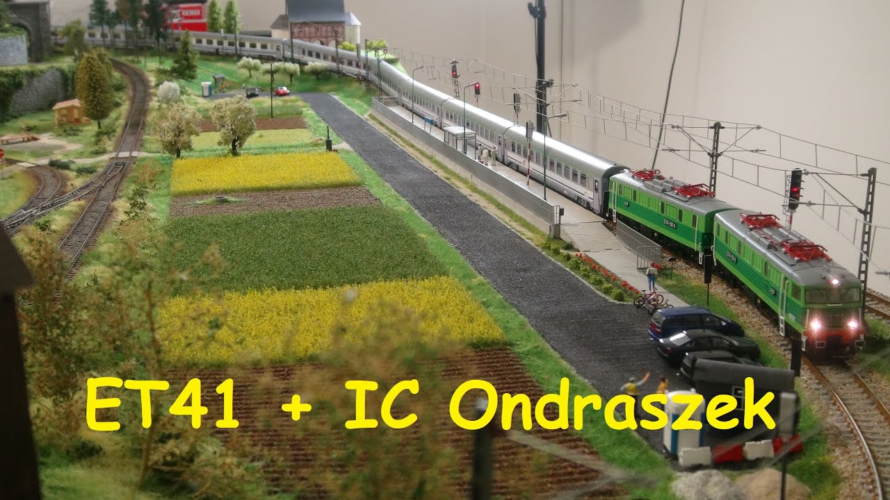Na makiecie: ET41 + IC Ondraszek
