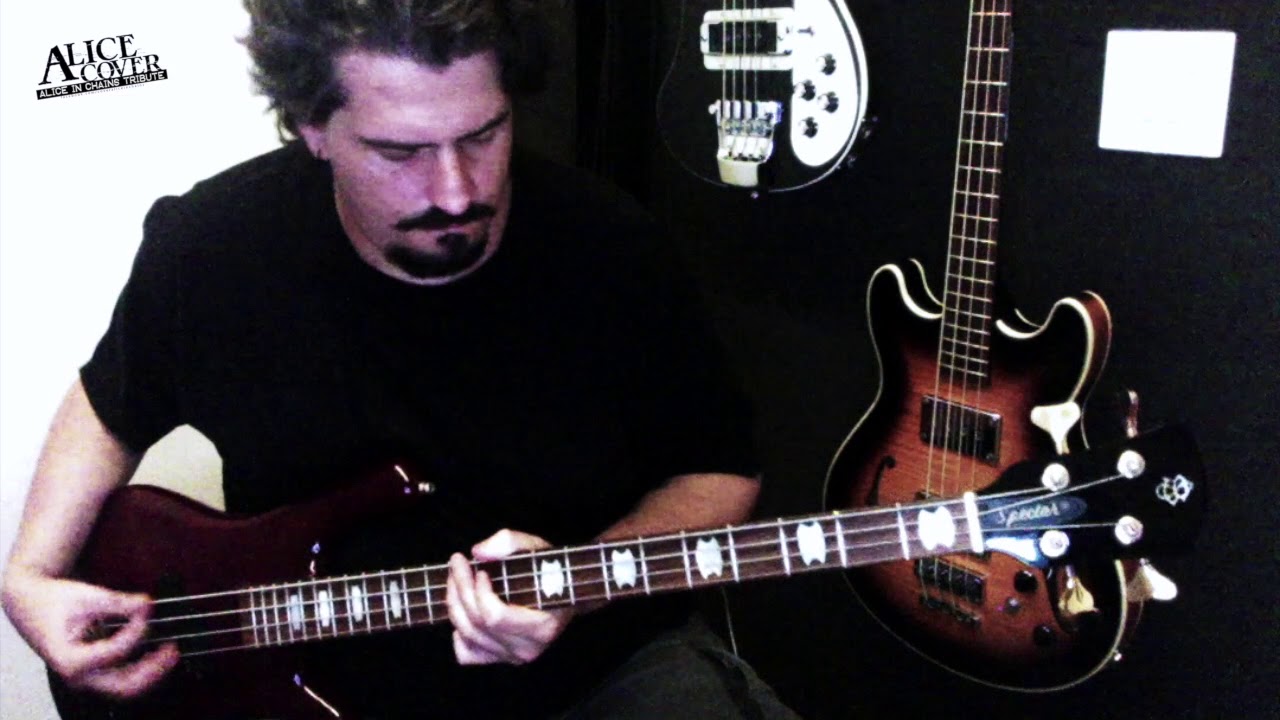 Alice in Chains – Rooster Bass Cover With Play Along